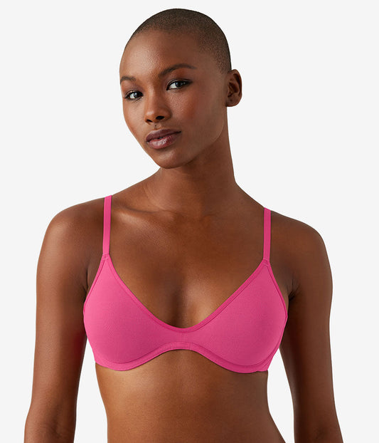 Cotton To A Tee Scoop Underwire Bra - Raspberry Sorbet | Wacoal Best Seller
