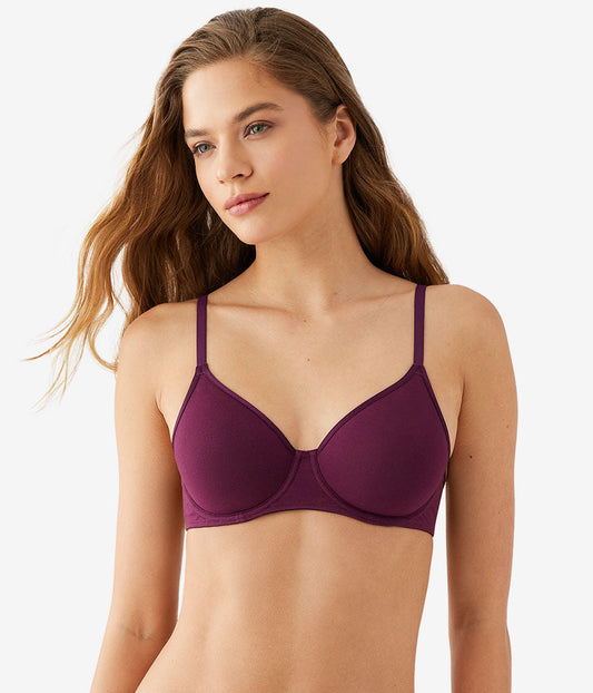 Cotton To A Tee Underwire Bra - Potent Purple | Wacoal Customer Favorite