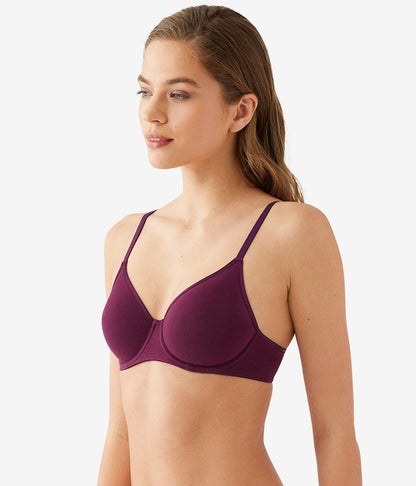 Cotton To A Tee Underwire Bra - Potent Purple | Wacoal Customer Favorite