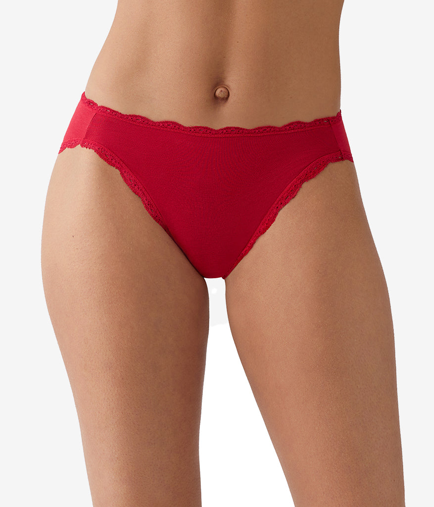 Inspired Eyelet Hi-Leg - Chili Pepper Red | Wacoal Everyday