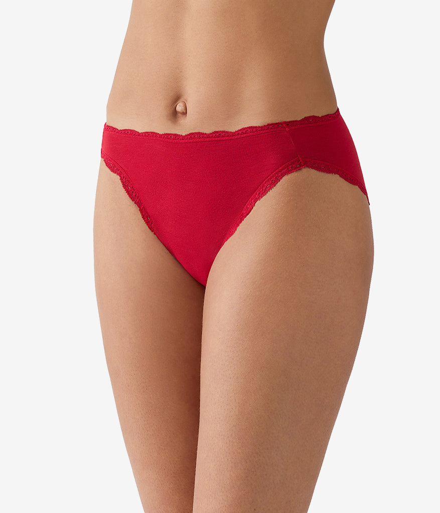 Inspired Eyelet Hi-Leg - Chili Pepper Red | Wacoal Everyday