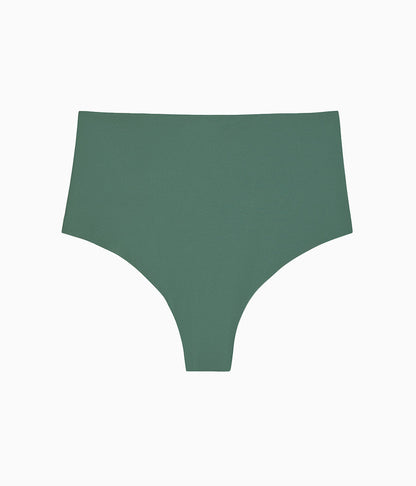 b.bare Hi-Waist Thong - Cilantro | Wacoal Exclusive