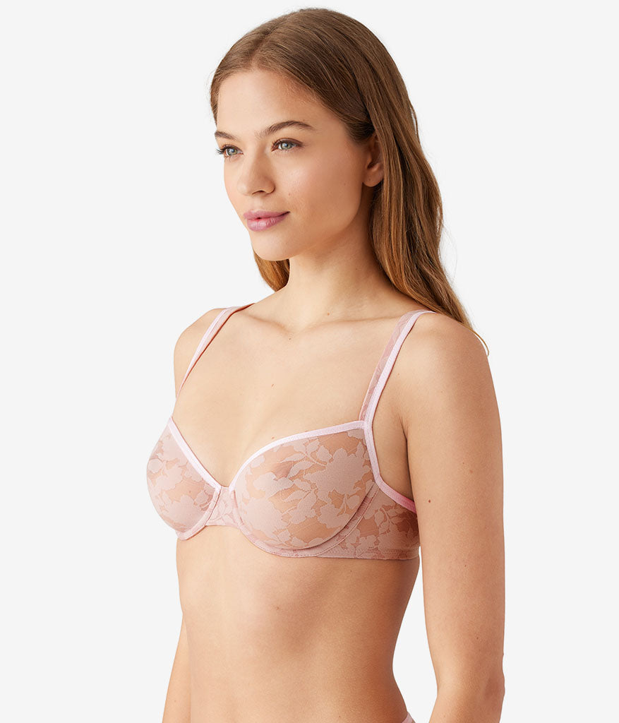 Shadow Scene Underwire Bra - Blush Pink | Wacoal Discount