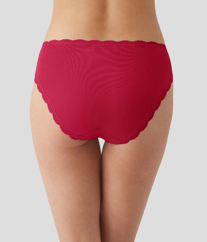 Inspired Eyelet Hi-Leg - Cerise | Wacoal Exclusive