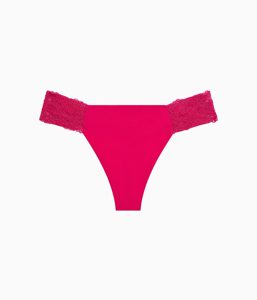 b.bare Thong - Cerise | Wacoal Quality