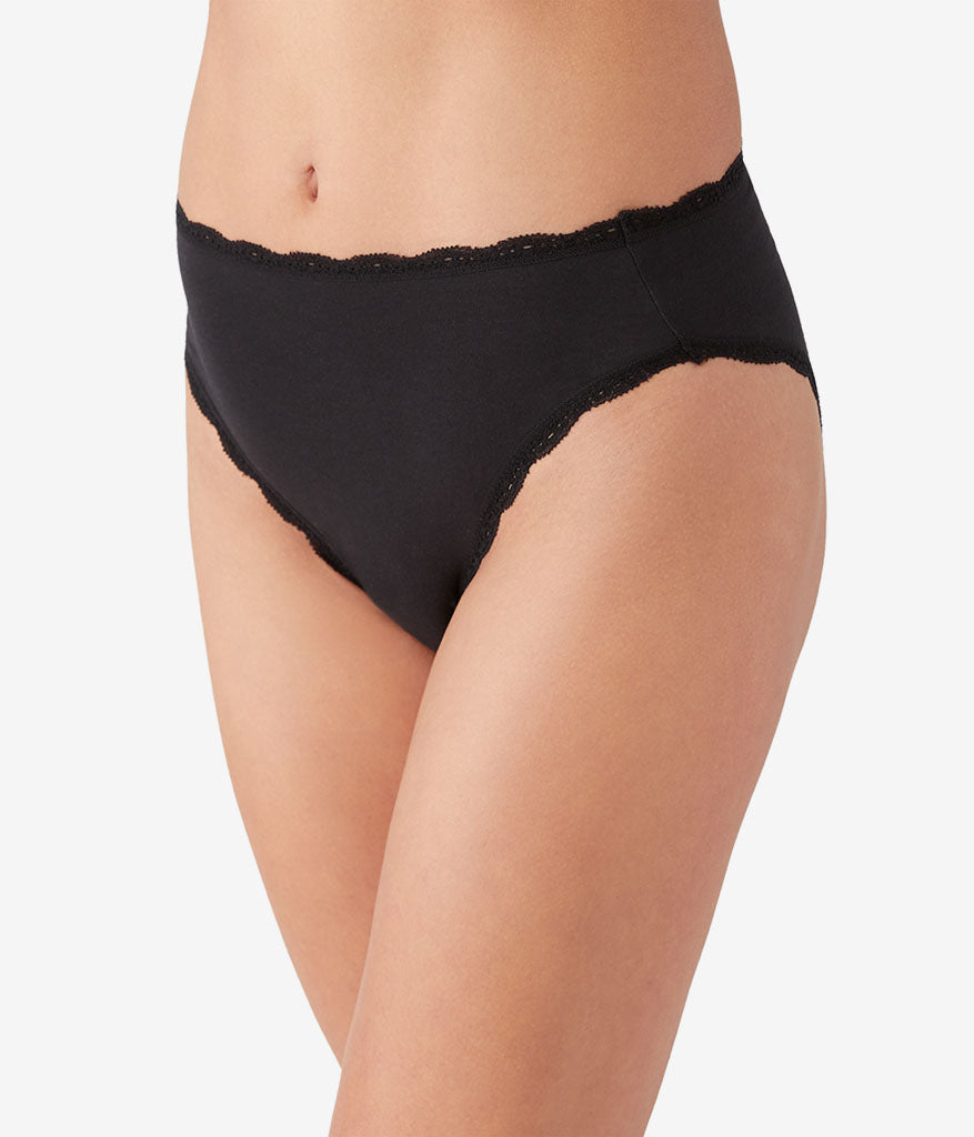 Inspired Eyelet Hi-Leg Panty Pack - White/White/Night | Wacoal Exclusive