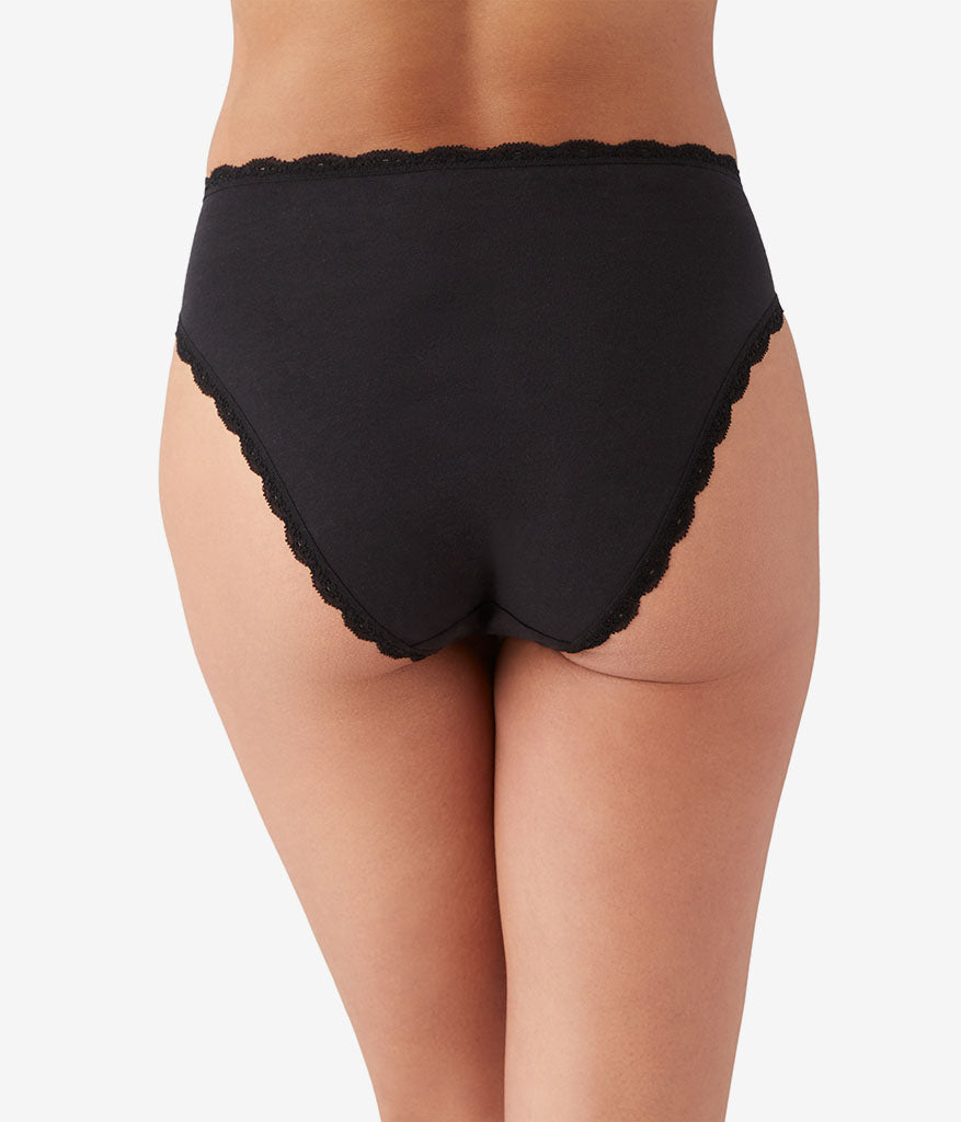 Inspired Eyelet Hi-Leg Panty Pack - White/White/Night | Wacoal Exclusive
