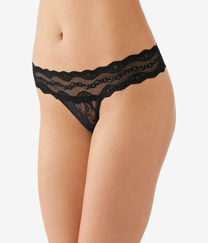 Lace Kiss Thong Panty Pack - White/Crimson Red/Night | Wacoal Exclusive
