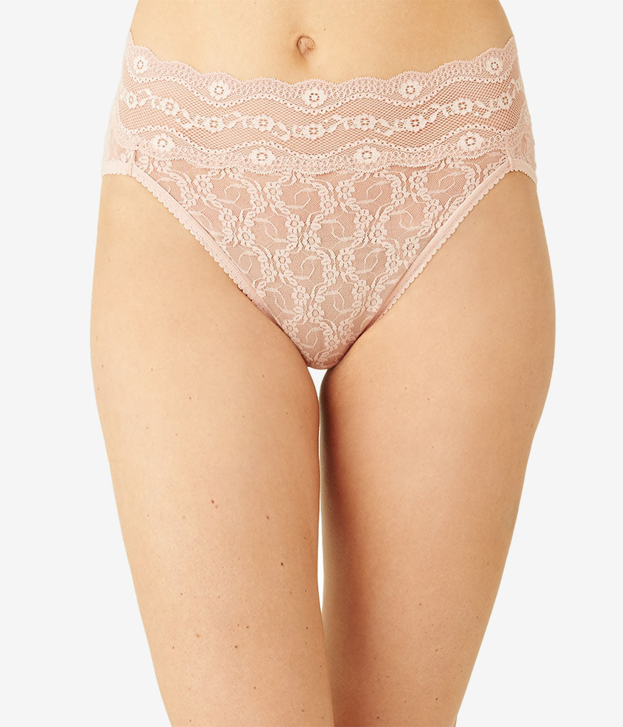 Lace Kiss Hi-Leg Panty Pack - Rose Smoke/Au Natural/Night | Wacoal Classic