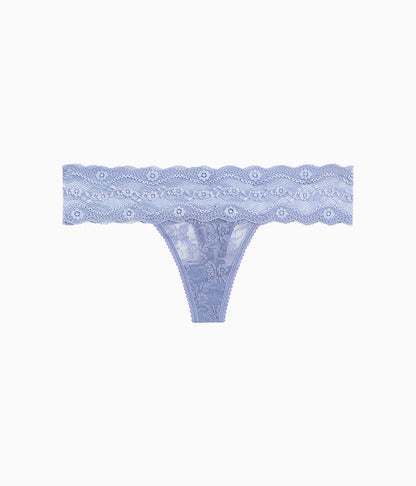 Lace Kiss Thong - Country Blue | Wacoal Essential