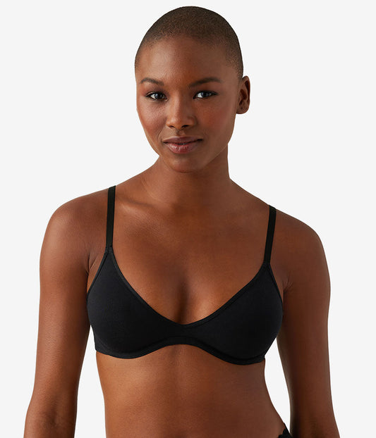 Cotton To A Tee Scoop Underwire Bra - Night | Wacoal Discount