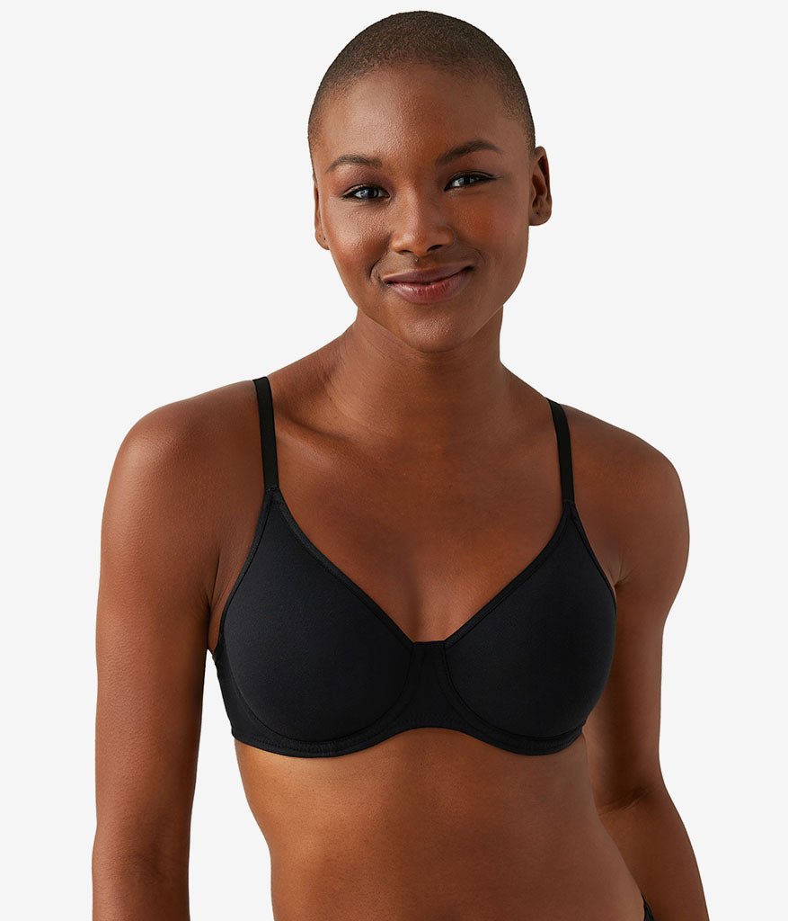 Cotton To A Tee Underwire Bra - Night | Wacoal Essential