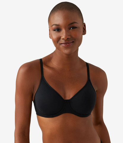 Cotton To A Tee Underwire Bra - Night | Wacoal Essential