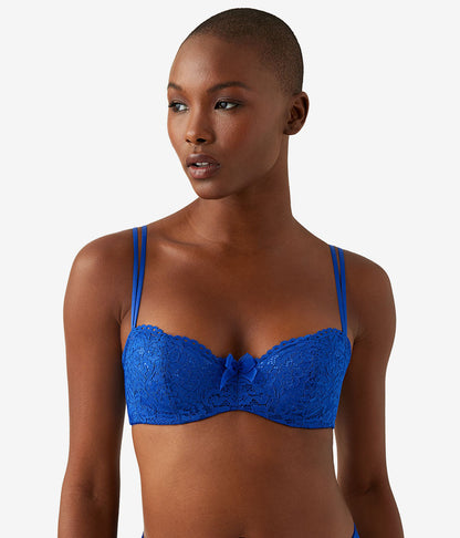 Ciao Bella Balconette Bra - Surf Blue | Wacoal Discount