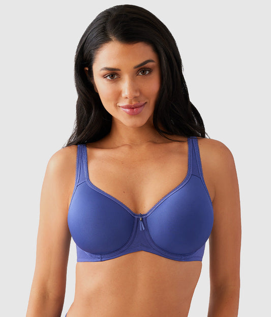 Basic Beauty Spacer Underwire T-Shirt Bra - Skipper Blue | Wacoal Signature